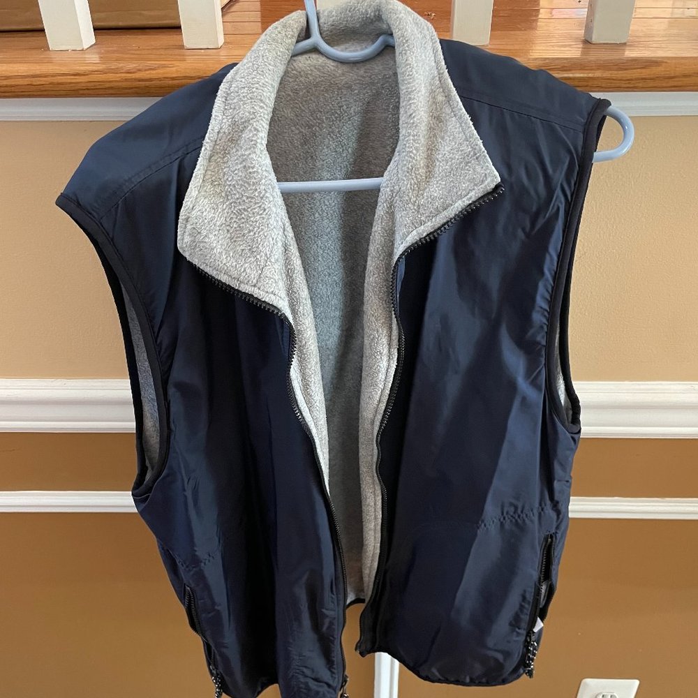 Men's Fleece Lined Zip Up Vest